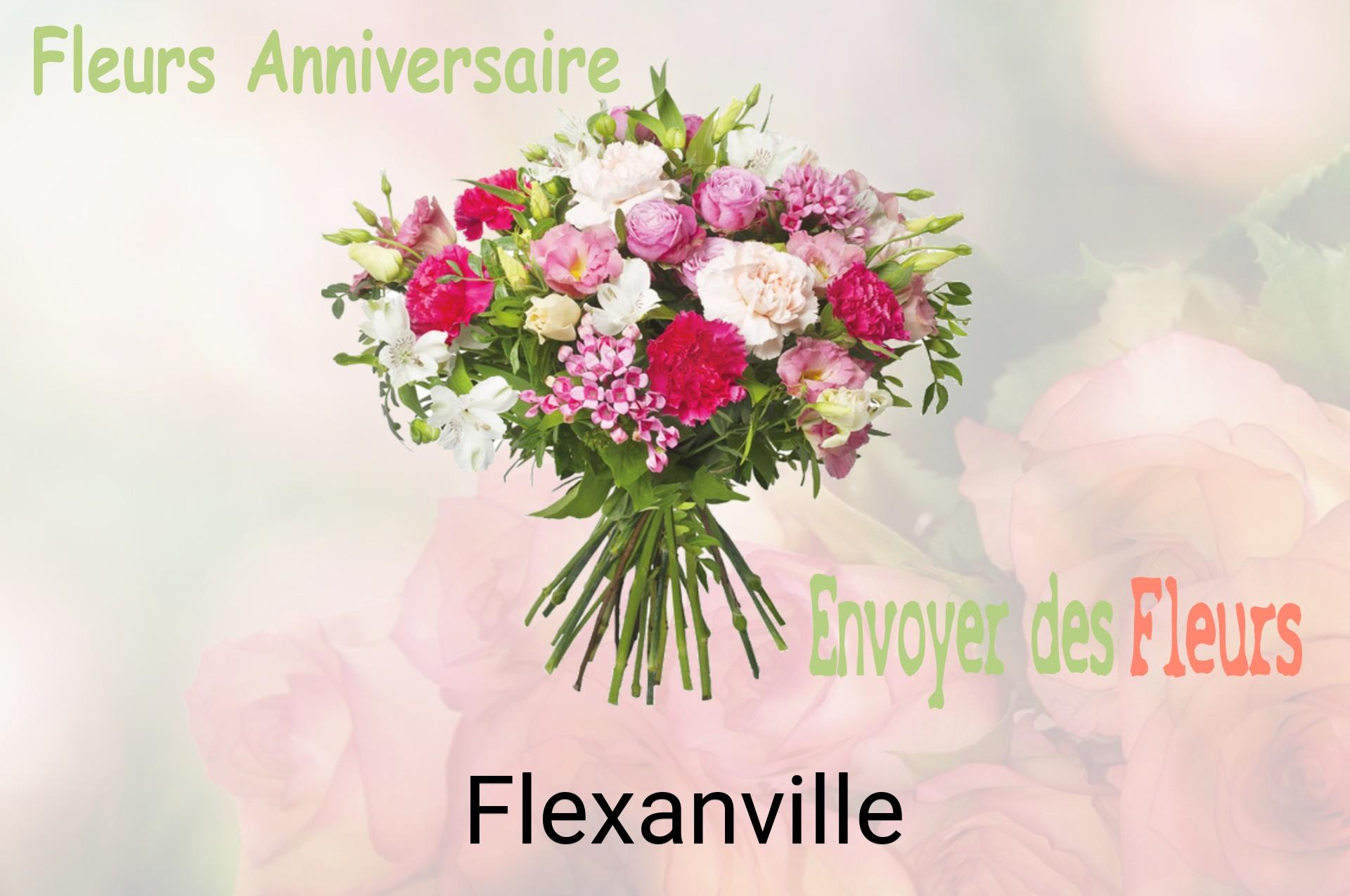 Bouquet de fleurs d’anniversaire livré à Flexanville