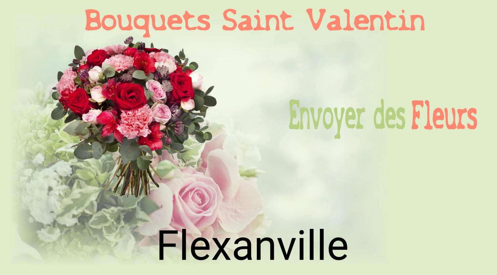 Roses de Saint-Valentin livrées à Flexanville